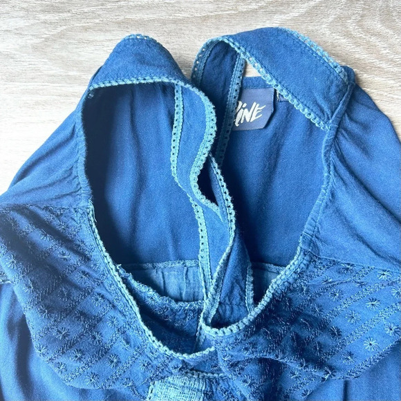 Coline Rayon Asymmetrical  Tank Midi Dress - Picture 7 of 14